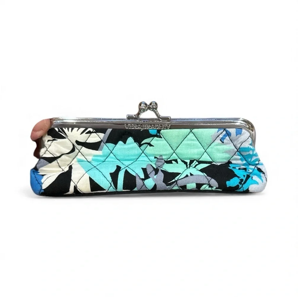 Vera Bradley Blue and Black Women's Clutch